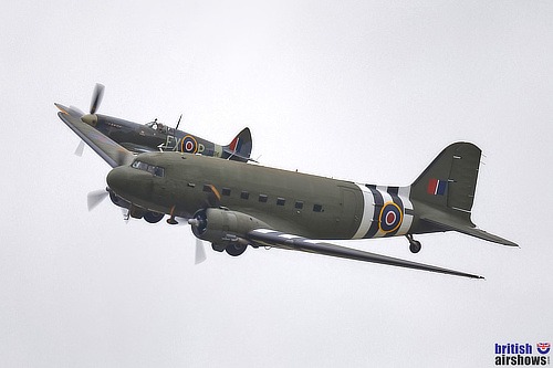 Dakota and Spitfire