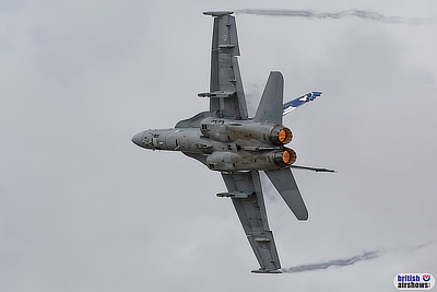 Finnish Air Force F-18 at RIAT 2023
