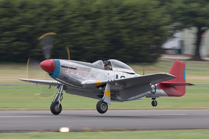 Mustang take-off