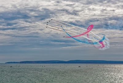 Red Arrows at Bournemouth