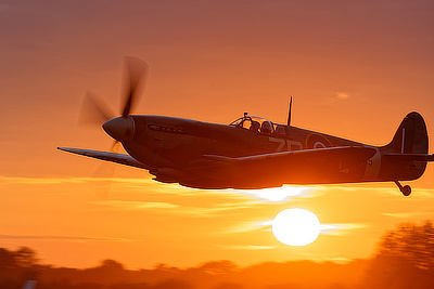 Spitfire at Goodwood
