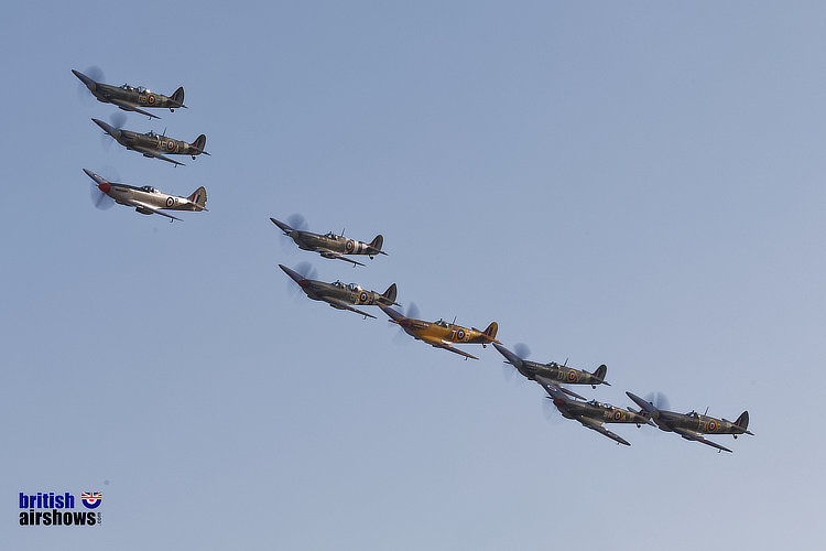 Spitfires at Duxford