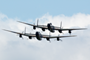 UK and Canadian Lancasters