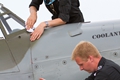 Preparing BBMF Hurricane PZ865