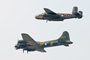 B-17 'Sally B' and B-25 'Sarinah'