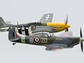 Spitfire and Mustang