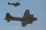 Sally B and Spitfire 1532