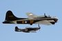 Sally B with Mustang escort