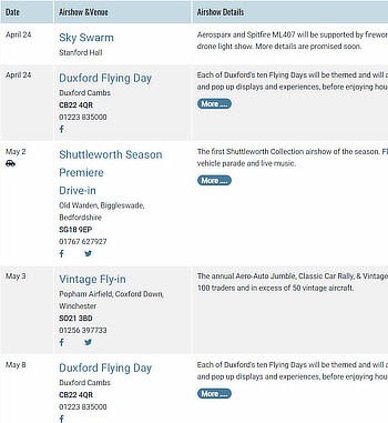 Calendar screenshot
